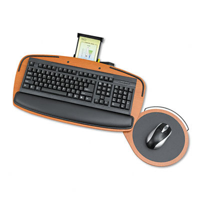 Adjustable keyboard mouse tray/cntrl zone 21