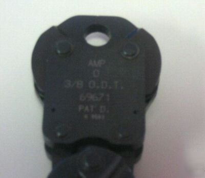 Amp tyco 69671 amp-fit 3/8 crimp tool f/ plastic tubing