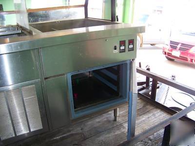 Delfeild hot and cold steam table out of boston market