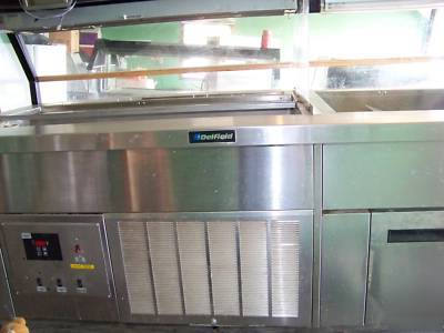 Delfeild hot and cold steam table out of boston market