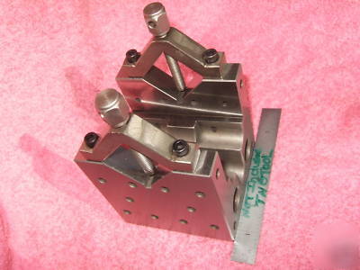 Grind cube clamps machinist/toolmaker, hardened 1/4X20 