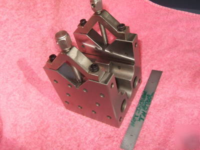 Grind cube clamps machinist/toolmaker, hardened 1/4X20 