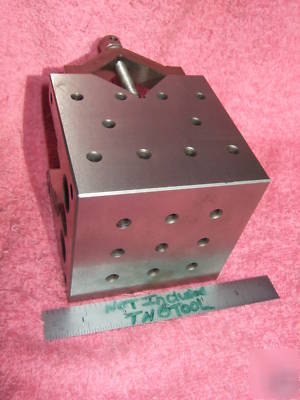 Grind cube clamps machinist/toolmaker, hardened 1/4X20 