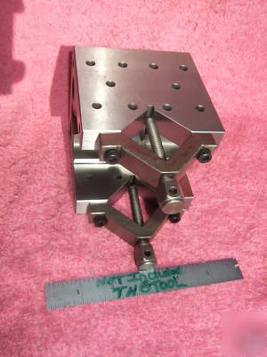 Grind cube clamps machinist/toolmaker, hardened 1/4X20 