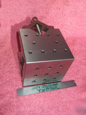 Grind cube clamps machinist/toolmaker, hardened 1/4X20 