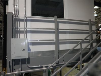 Mezzanine with modular office