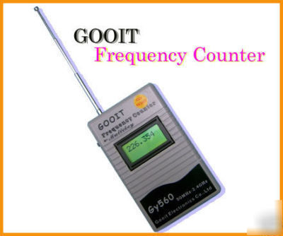 New digital frequency scanner counter lcd 50MHZ-2.4G - 