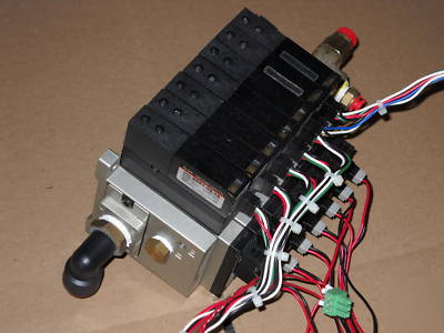 Smc pneumatic vaccum switch ejector solenoid assembly..
