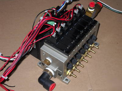 Smc pneumatic vaccum switch ejector solenoid assembly..