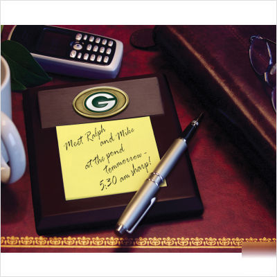 The memory company green bay packers memo pad holder