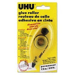New uhu glue roller permanent 99470 - 1PK