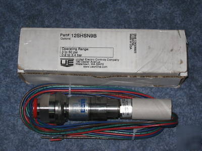 New united electric 12SHSN9B |pressure switch| :brand :