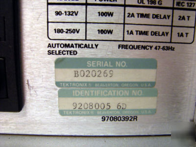 Tektronix CSA907A error detector, 1-700 mhz