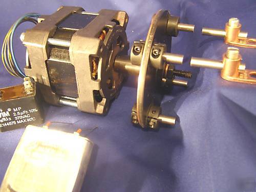 Tesla coil synchronous rotary tungsten gap motor rotor