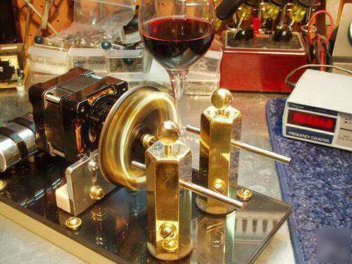 Tesla coil synchronous rotary tungsten gap motor rotor