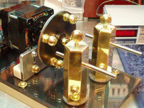 Tesla coil synchronous rotary tungsten gap motor rotor
