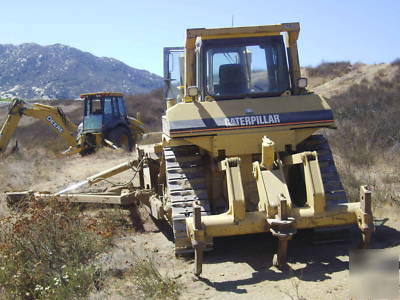 1997 cat D6H xr series ii with ripper and slopeboard