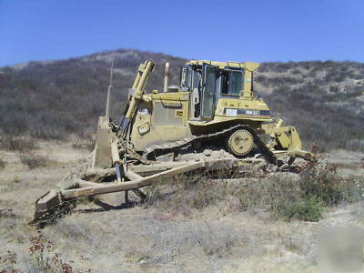 1997 cat D6H xr series ii with ripper and slopeboard