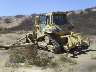 1997 cat D6H xr series ii with ripper and slopeboard