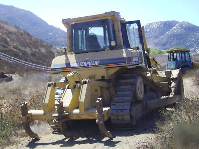 1997 cat D6H xr series ii with ripper and slopeboard
