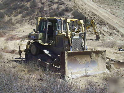 1997 cat D6H xr series ii with ripper and slopeboard