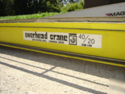 6885 40 ton / 20 ton overhead crane