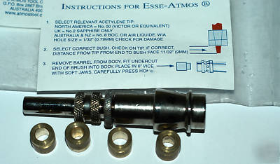 Esse-atmos burner assembly,revolutionary welding wonder