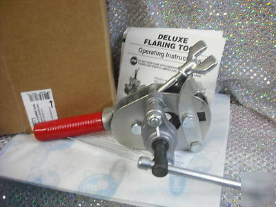Flaring tool compact deluxe 9 sizes 45 degree flares