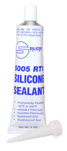 Food grade rtv silicone sealant - clear - 3OZ