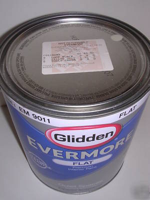 Glidden evermore flat paint fennel light green olive y