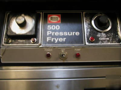 Henny penny pressure fryer 500