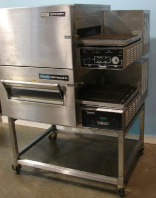 Lincoln double stack electric impinger/conveyor ovens