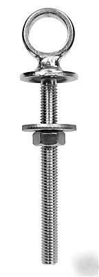 M8 x 80MM eye bolt A4 316 stainless steel PK2 eyebolt