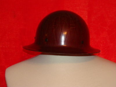 Vintage fiberglass willson style hardhat style #13 nice