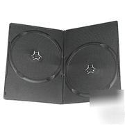 10 pcs 5MM slim double black dvd case