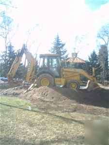 2005 john deere backhoe loader 410G