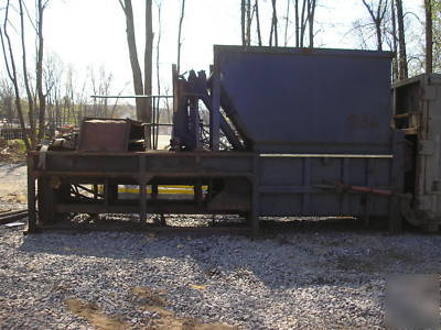 7 cu yd galbreath trash compactor & container dumpster