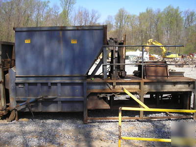 7 cu yd galbreath trash compactor & container dumpster