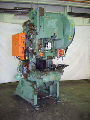 #9686 - 45 ton bliss model c-45 flywheel type obi press