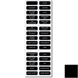 Blue sea systems 8031-blue sea 8031 ac panel basic 30 l