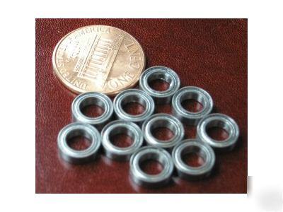 Lot 10 steel miniature ball bearings 5MM x 8MM x 2.5MM