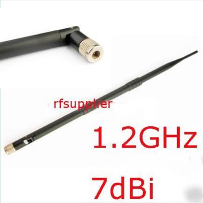 5 x 1.2 ghz 7 dbi omni gsm antenna sma male connector
