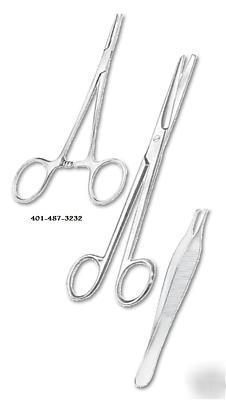 50 ea adson forceps 1 x 2 teeth sterile instrument 