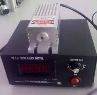 50MW 473NM dpss laser with analog +tec+power supply