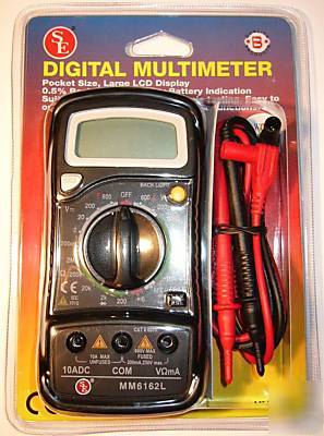 Digital multimeter with a backlight - pocket size