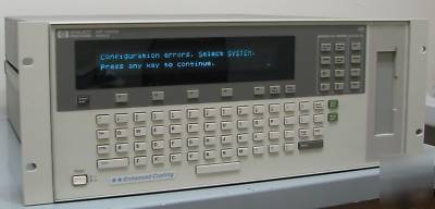 Hp HP75000 ser b/E1301B xvi mainframe keypad & display