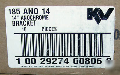 Knape & vogt 180 ano 14 heavy duty double brackets (10)