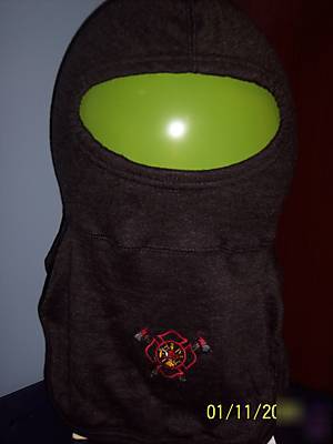 Nomex lenzing firefighting hood with maltese cross
