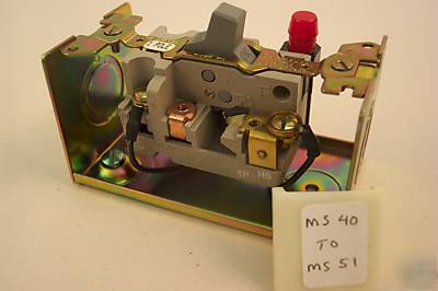 Siemens manual motor starter smf fg-1P w/ pilot light