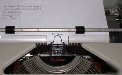 Sweet 1963 olympia de luxe sm 7 typewriter deluxe SM7 